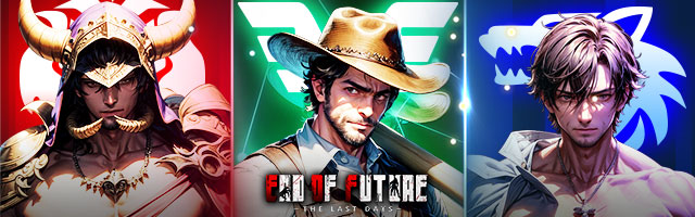 【END OF FUTURE -The Last Days- 】最後の砦を発展させ、ゾンビと勢力争いに挑む新作ブラウザゲーム！懐かしのドット風グラフィック×AIキャラの融合が魅力！